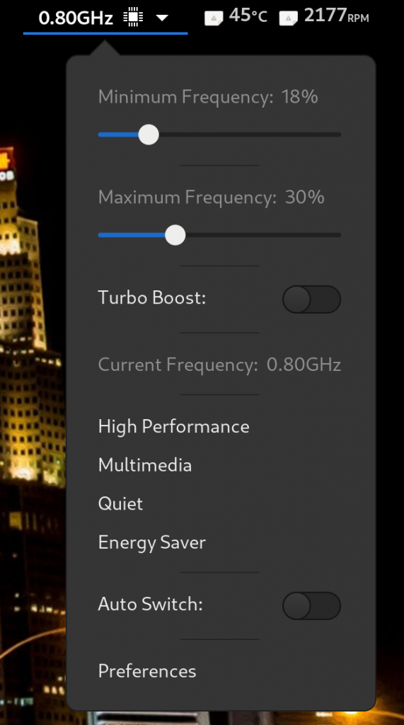 P1 CPU Fan Speeds