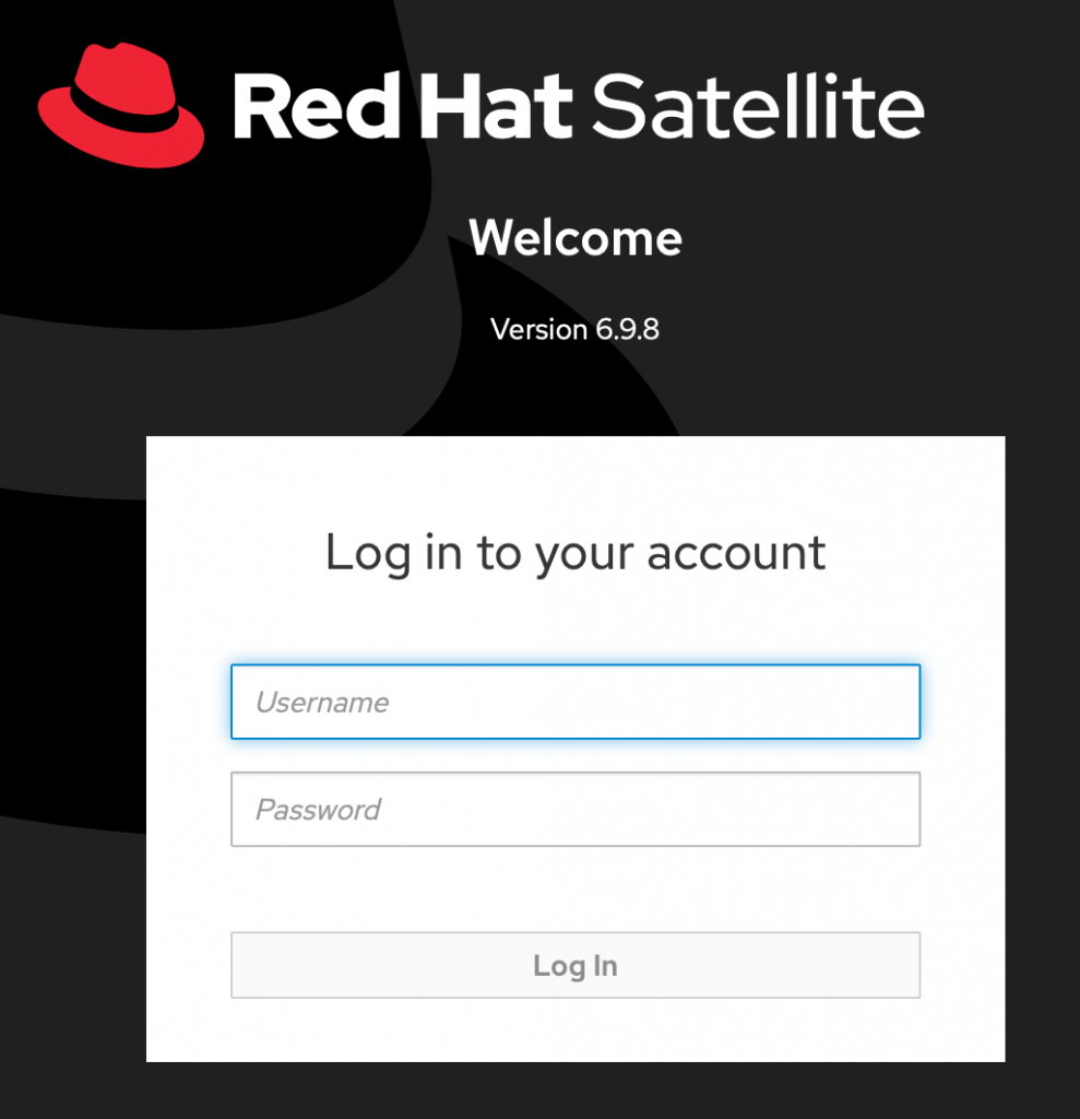Red Hat Satellite 6.9.8